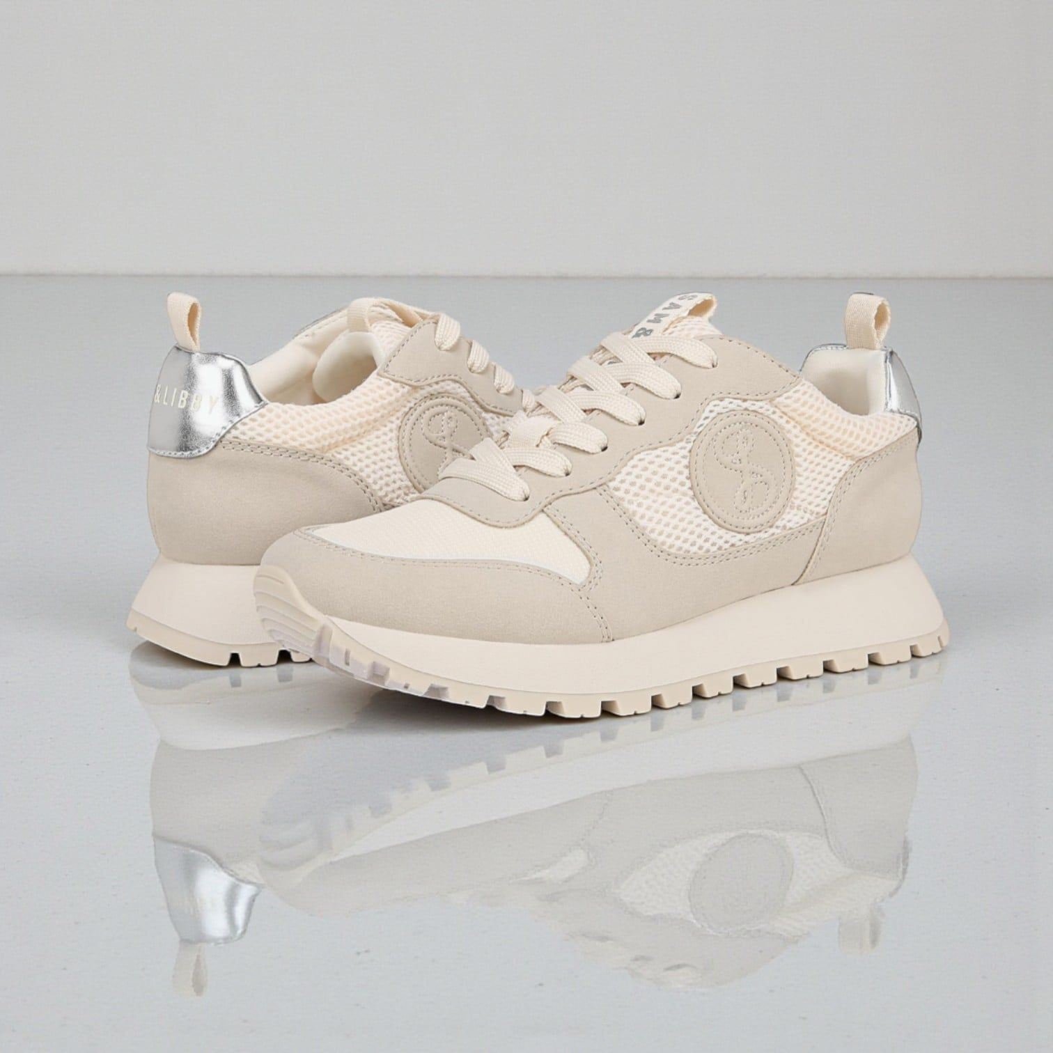 Giày thể thao phối màu S&L style US UK / Xám Nhạt