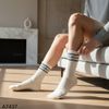 Set 6 Tất cổ cao kẻ chữ NB stye US UK A7437 / mix 2-3 màu ngẫu nhiên / NGẪU NHIÊN B924