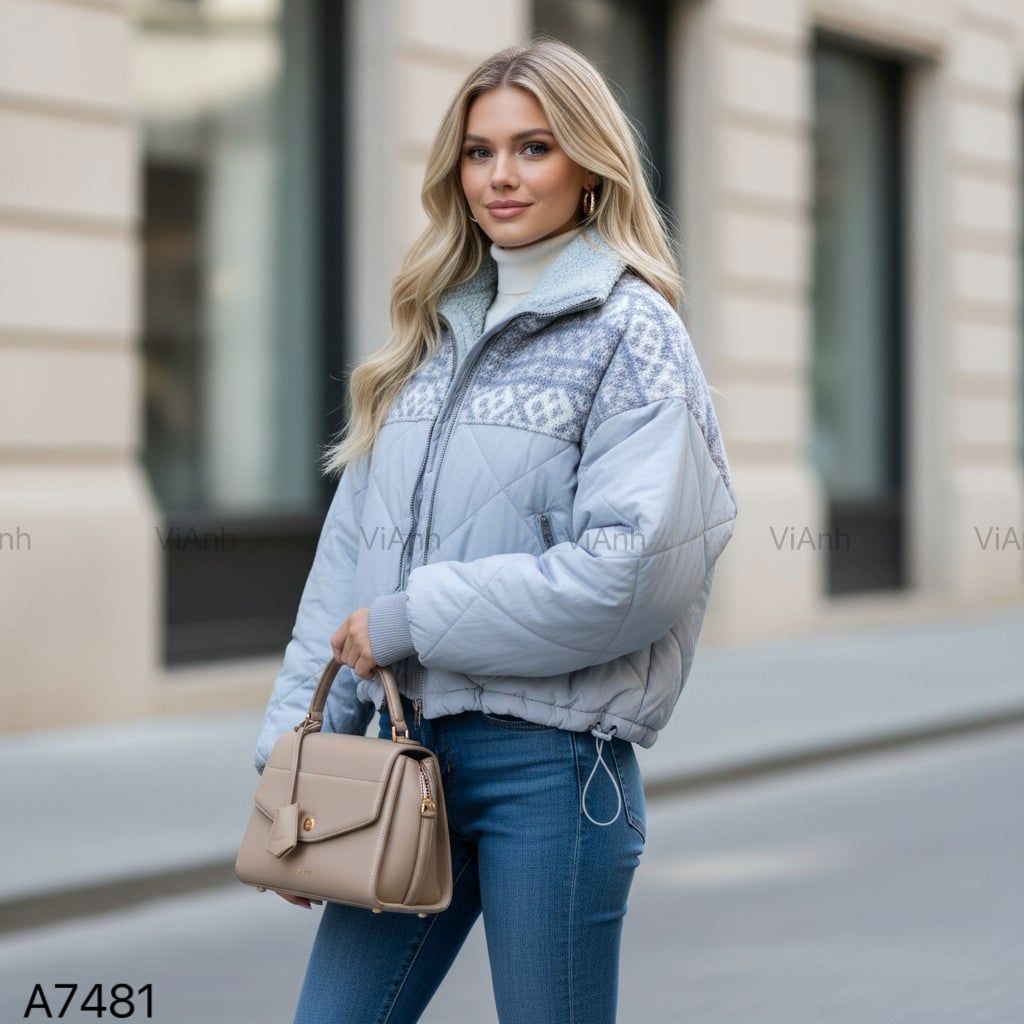 Áo phao nỉ 2 lớp style US UK R1