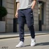 Quần dài jogger lót nỉ style Hàn / Xanh navy G17 - Đen G18 - Xám G19