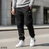 Quần dài jogger lót nỉ style Hàn / Xanh navy G17 - Đen G18 - Xám G19