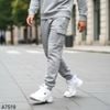 Quần dài jogger lót nỉ style Hàn / Xanh navy G17 - Đen G18 - Xám G19