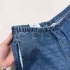 Quần bò jeans ống suông thêu nơ style US UK Q22