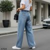Quần bò jeans ống suông thêu ngôi sao style US UK /