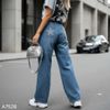 Quần bò jeans đính đá ngôi sao style US UK