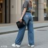 Quần bò jeans đính đá ngôi sao style US UK