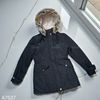 Áo khoác phao lót lông style US UK / ĐEN