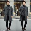 Áo khoác dáng dài ( set 2 lớp ) style Hàn / Xanh Xám D46