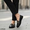 Giày A93 lười Slip on Lady Confort A7630 / ĐEN