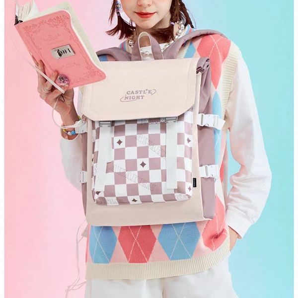 Balo Mr Ace / 28x38 / BE PHỐI TÍM