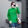 Áo len cao cổ xuất Hàn / V2 xanh than , V3 nâu nhạt , V4 đen , V5 xanh nhạt , V6 nâu đậm , V7 xanh lá , V8 trắng kem , V9 xanh đậm