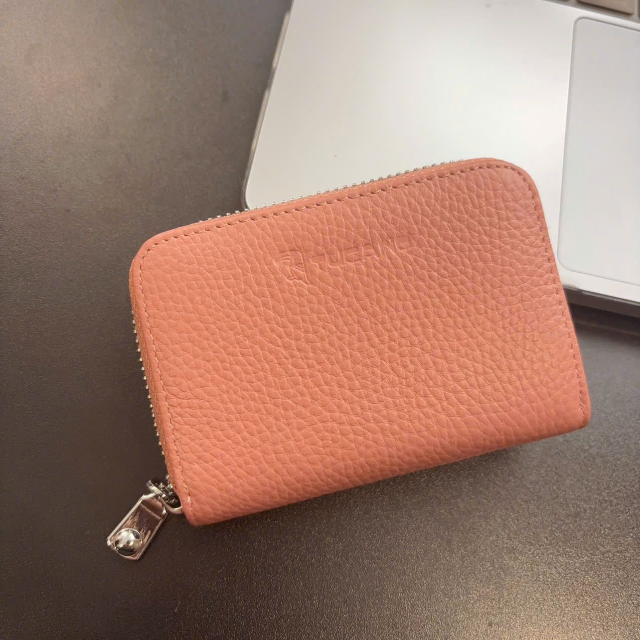 Ví da thật mini TU.CA.NO / 11x8 / HỒNG