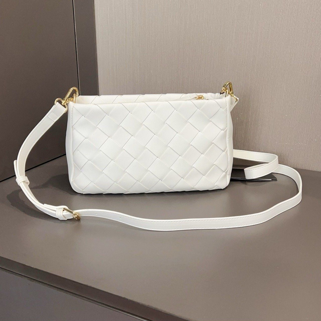 Túi B361 xách Tho.mas Munz style Âu Mỹ chữ nhật đeo chéo XK1292 / 26x15 / TRẮNG