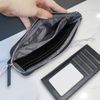 Ví dài da thật B111 / 21x11 / ĐEN