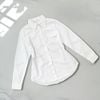 Áo sơmi dài tay  linen kiểu Hàn A5923 / TRẮNG A23