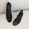 Giày bệt style Âu Mỹ / VÀNG - ĐEN