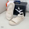 Dép sandal da thật style Âu Mỹ K39 / KEM