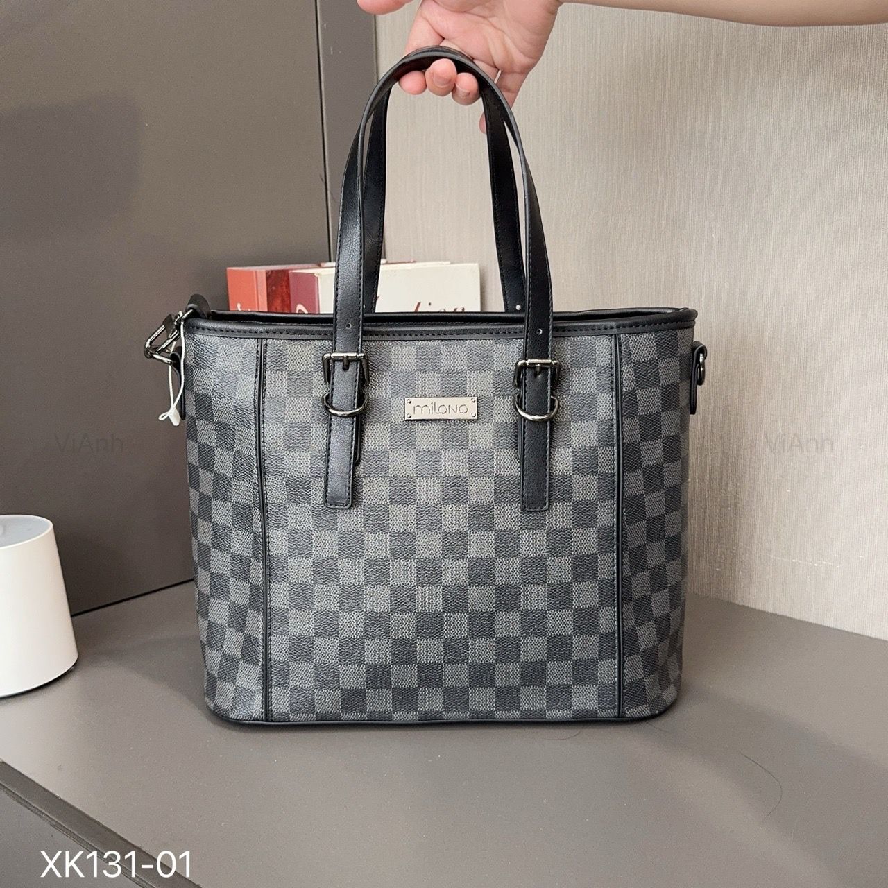 Totebag M31 chữ nhật CĐC XK131 / 31x24 / ĐEN