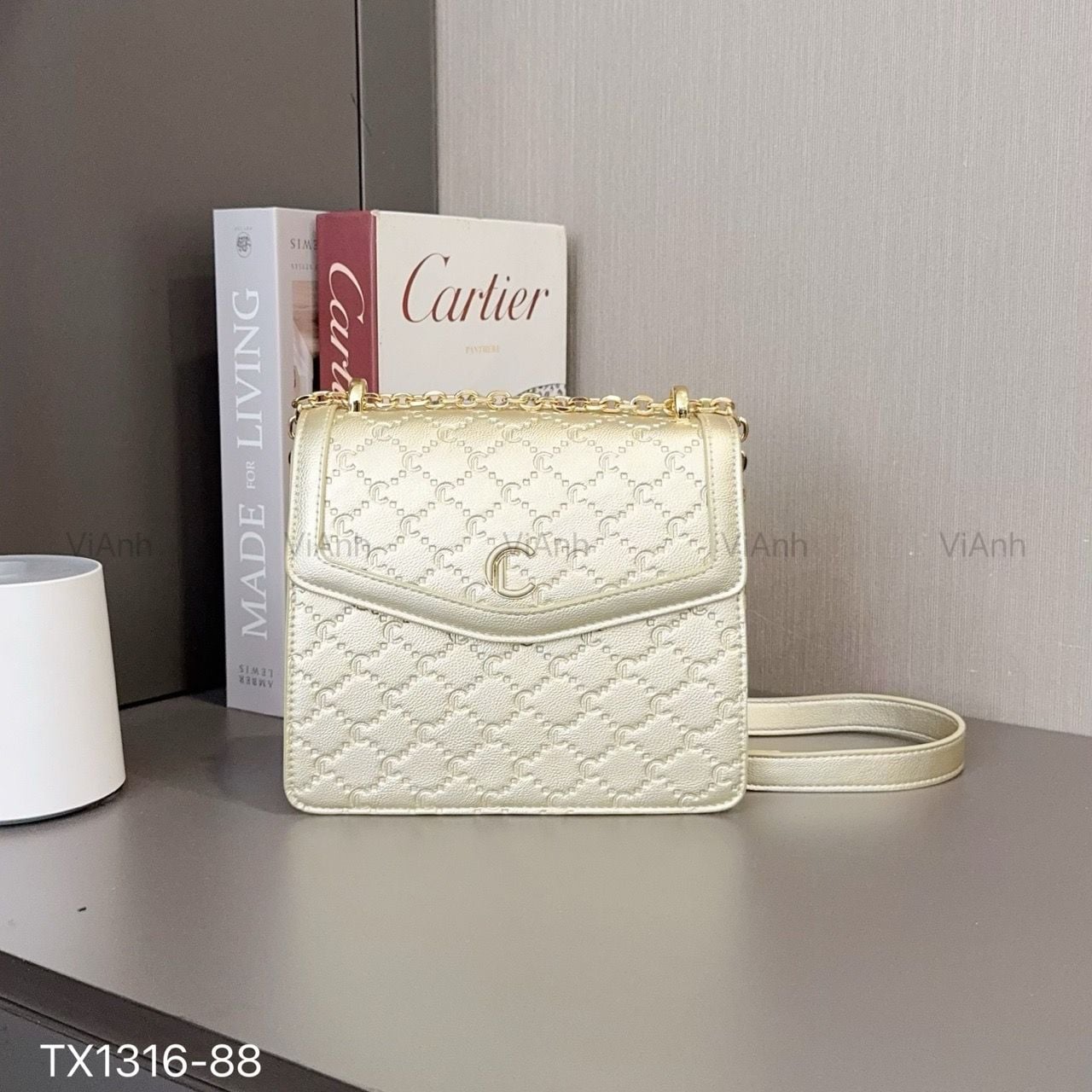 Túi TX1316 VÀNG ĐỒNG ( M1 )