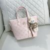 Túi S48H tote mini Happy Heart phom cánh dơi CĐC, CHR S48-04 / m27 đ21 c20 / HỒNG