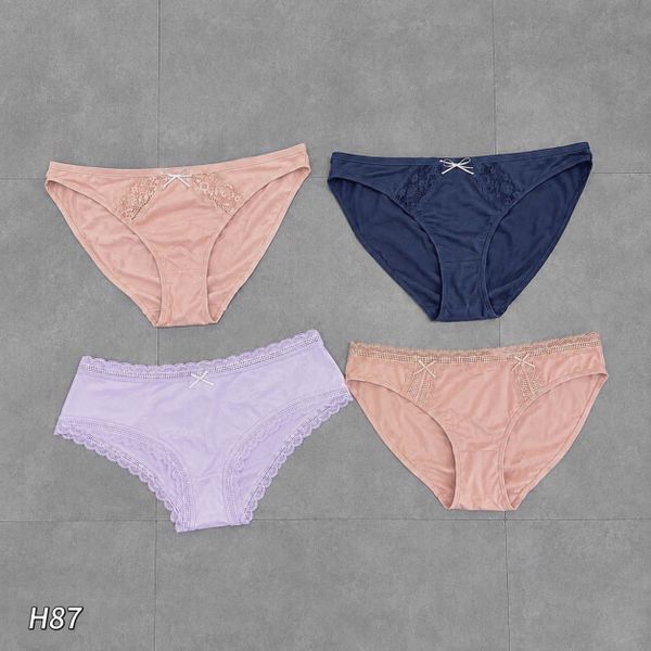 Set 4 quần lót H87 / MIX NGẪU NHIÊN ( 3-4 LOẠI )