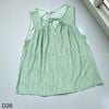 Áo sát nách, dây nơ ngực style US UK D26