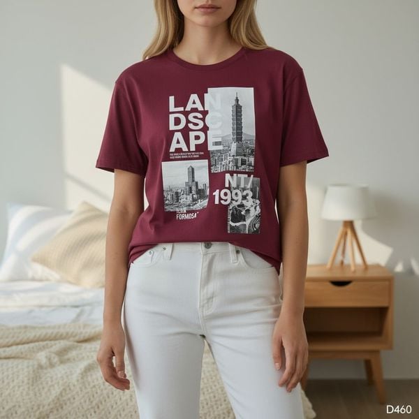 Áo thun in hình NET / ĐỎ