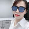 Kính Style Hàn tráng gương gọng mờ H77 / 21-11N06 / ĐEN