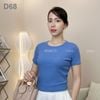 Áo thun ngắn tay cổ tròn D66 D67 D68 D69 D70