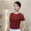 Áo thun ngắn tay cổ tròn D66 D67 D68 D69 D70