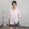 Áo sơ mi dài tay D940 / HỒNG KẺ