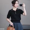 Áo A34 len có cổ style Hàn A6234 / ĐEN
