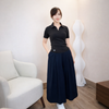 Quần váy dài ống rộng Uni / D271 D272 D273 D274