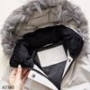 Áo khoác Parka dáng dài có mũ style Âu Mỹ / Xám P5 - Đỏ P6 - Đen P7