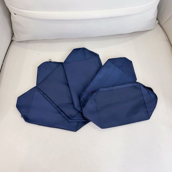 Set 5 cái túi vải đa năng H221 / Size: 12×17×10 / XANH NAVY