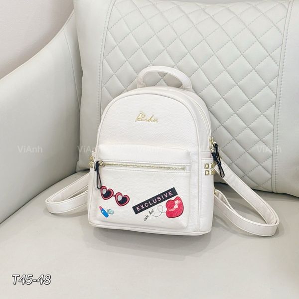 Balo T45 / 28x24 / TRẮNG
