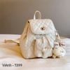Balo mini Chio'2nd rút miệng,CHR / N22 C20 / TRẮNG
