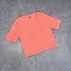 Áo thun ngắn tay cổ tim style Âu Mỹ / F136 F137 F138 F139 F140