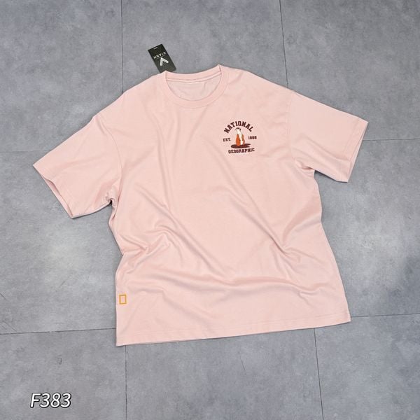 Áo thun ngắn tay style US UK / Size: L / HỒNG