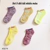 SET 5 đôi tất FI-LA S74 / NHIỀU MÀU  - MÀU NGẪU NHIÊN