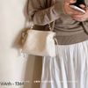Túi xách Chio'2nd rút miệng,xách tay,CĐC,CHR / N22 C16 / TRẮNG