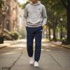Quần Jogger túi hộp gió mềm co giãn style N-B US / xanh navy B5 - xám trắng B6 - ghi đen B7