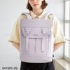 Balo Mr.ACE vải dù khoá gài / 36x44 / TÍM NHẠT