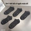 Set 5 đôi tất cổ ngắn C/ / MÀU TỐI NGẪU NHIÊN ( R36 )