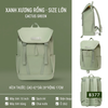 Balo B377 laptop MAH XK1324 / 28x42 / XANH