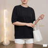 Áo thun ngắn tay Style Hàn / D575 đen , D576 vàng