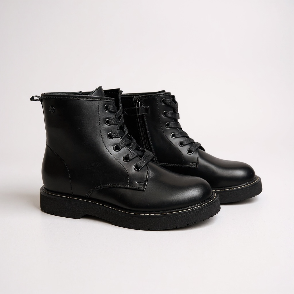 Giày boot style US UK / ĐEN