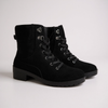 Giày boot style US UK / Size: 37.5 / ĐEN