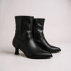 Giày boot style US UK / Size: 38.5 / ĐEN