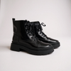 Giày boot style US UK / Size: 35.5 / ĐEN